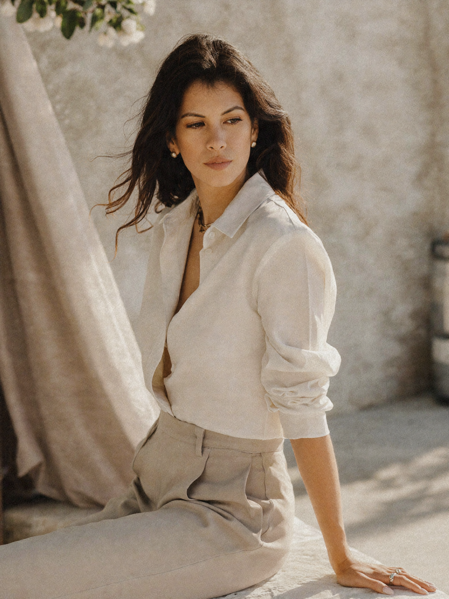 Fiorella Salazar, seated in warm natural light